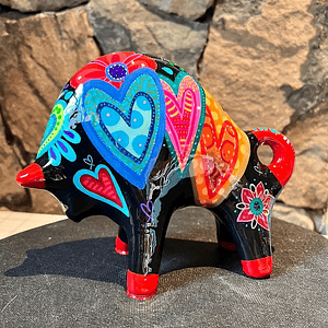 Torito Español con resina -1 Clase