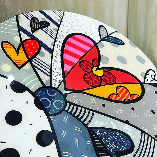 Tornamesa L con resina - 2 Clases 1