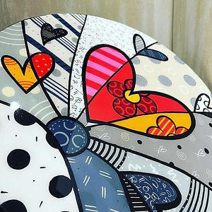 Tornamesa L con resina - 2 Clases