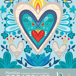 Posavasos Corazones Mex DD