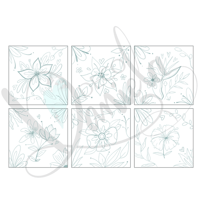 Posavasos Flores DD 2