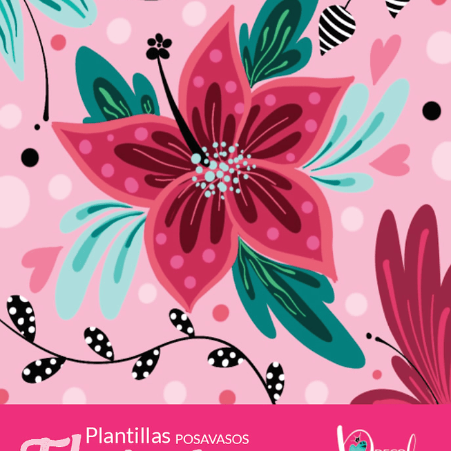 Posavasos Flores DD 1