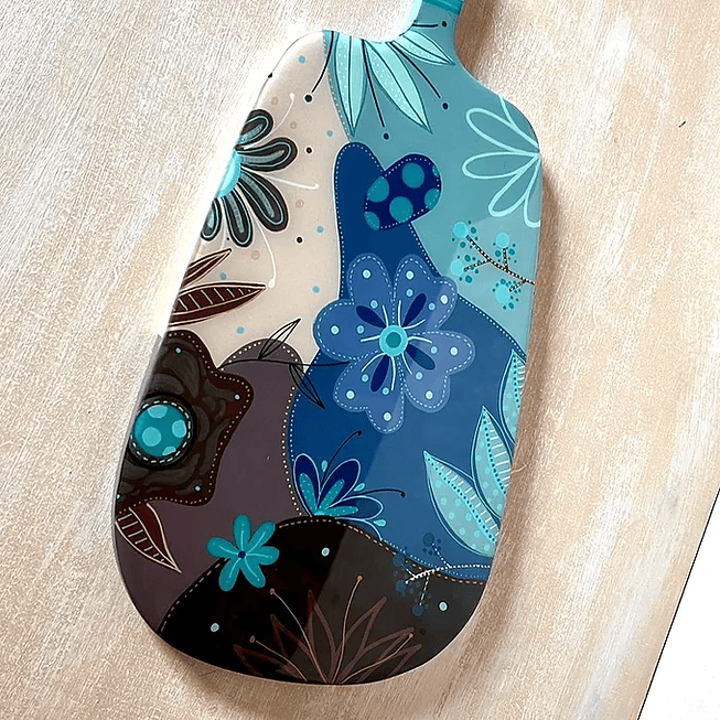 Tabla de Picoteo Blue 3