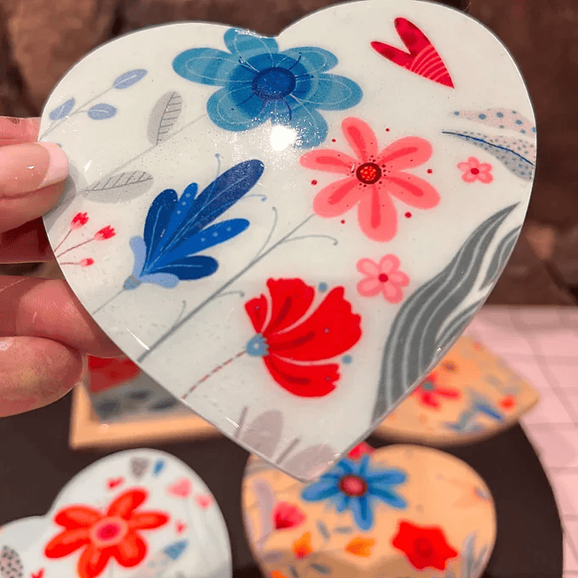 Kit 6 Posavasos - Romantic DD 4