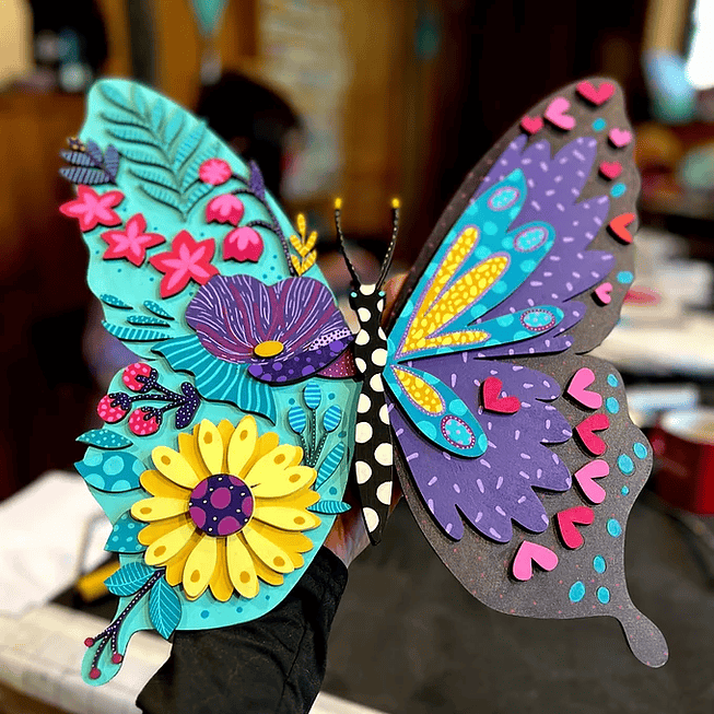Taller Mariposa Mágica 3D 1