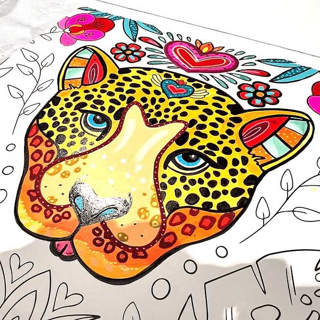 Taller Coloring - Magia Tropical 1