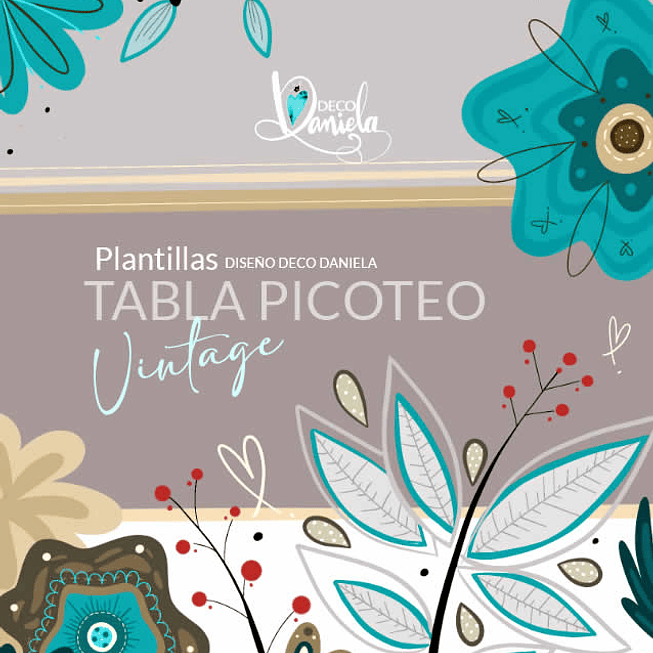 Tabla Picoteo Vintage DD 1