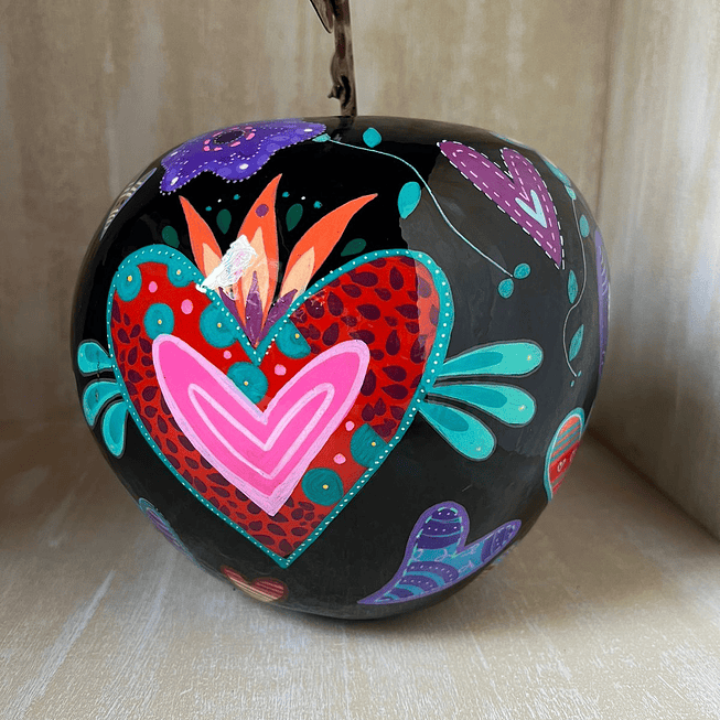 Manzana L con resina 1