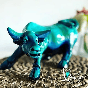 Toro Español M- Ponceado con resina