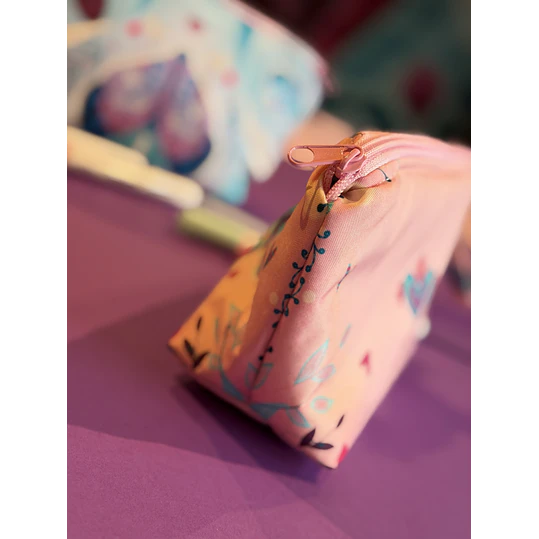 Estuche Mariposa Rosa 5