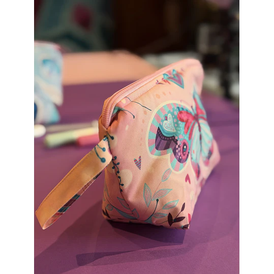 Estuche Mariposa Rosa 6