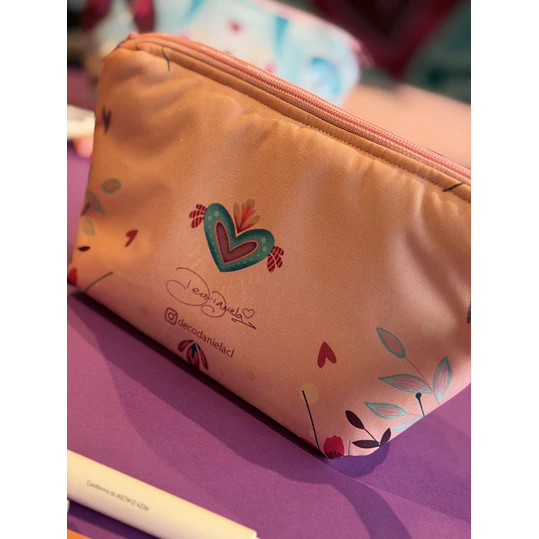 Estuche Mariposa Rosa 8