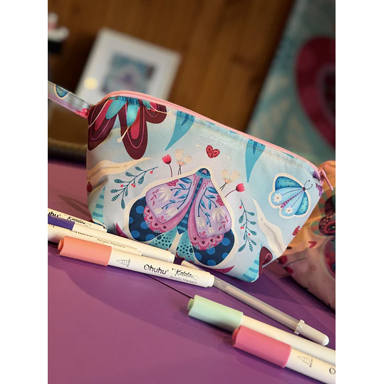 Estuche Libélula Celeste 8