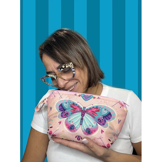 Estuche Mariposa Rosa 2
