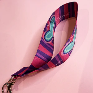 Llavero Lanyard Purple