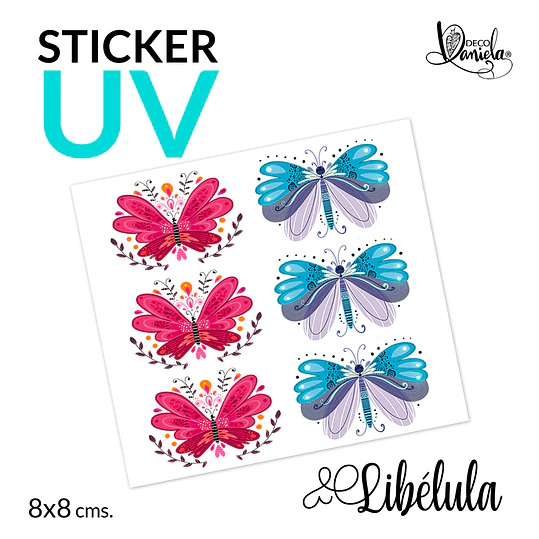 DD Transfer UV Libélulas 1