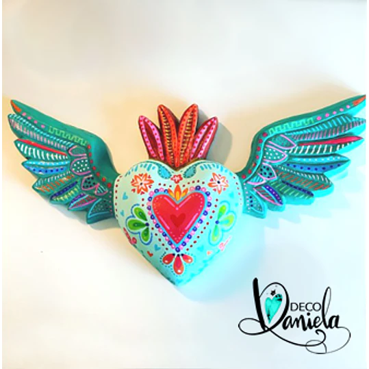 Corazón llama 1