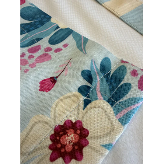 Delantal Menta Floral 6