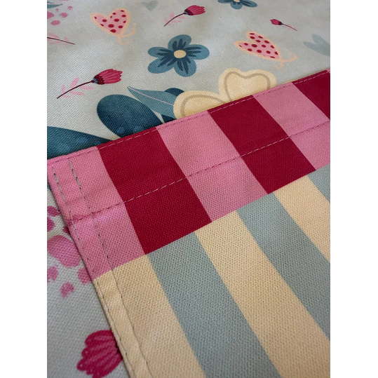 Delantal Menta Floral 7