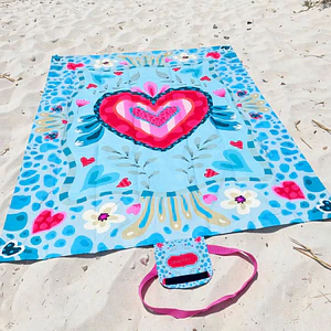 Manta de Picnic Corazón