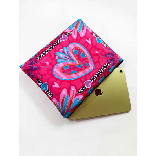 Funda iPad Corazón Rojo 13¨ 1