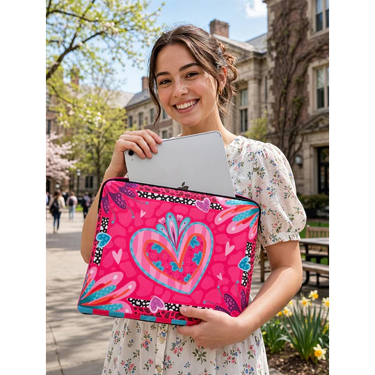 Funda iPad Corazón Rojo 13¨ 6