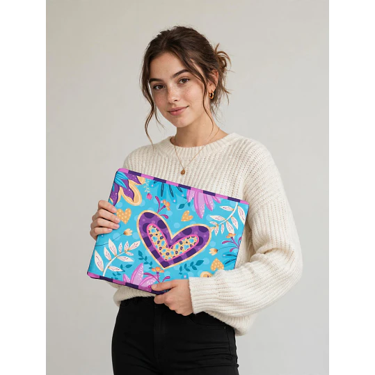 Funda iPad Corazón Calipso 13¨ 5