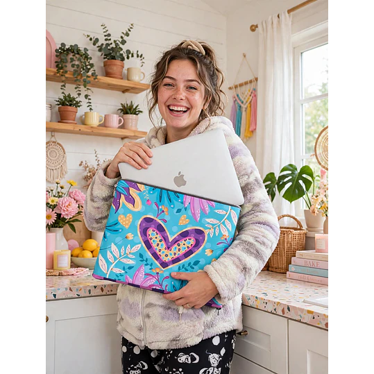 Funda iPad Corazón Calipso 13¨ 7