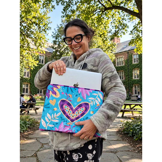 Funda iPad Corazón Calipso 13¨ 8