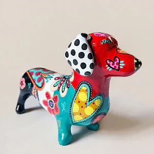Perro Salchicha con Resina - 1 Clase