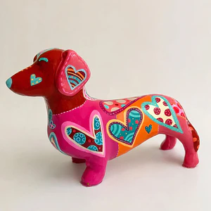 Perro Salchicha con Resina - 1 Clase