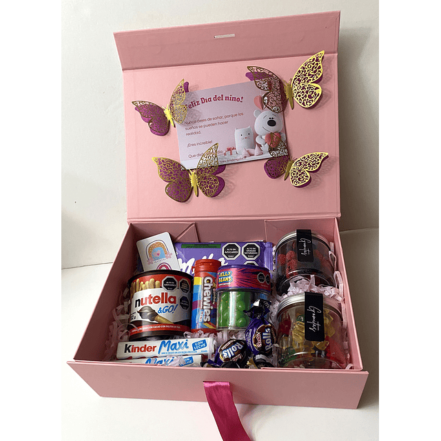 Box Día del niño Caramelos - Rosada o Celeste