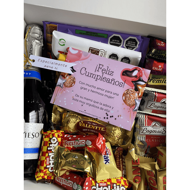 Box Espumante y Chocolates Full 29 unid