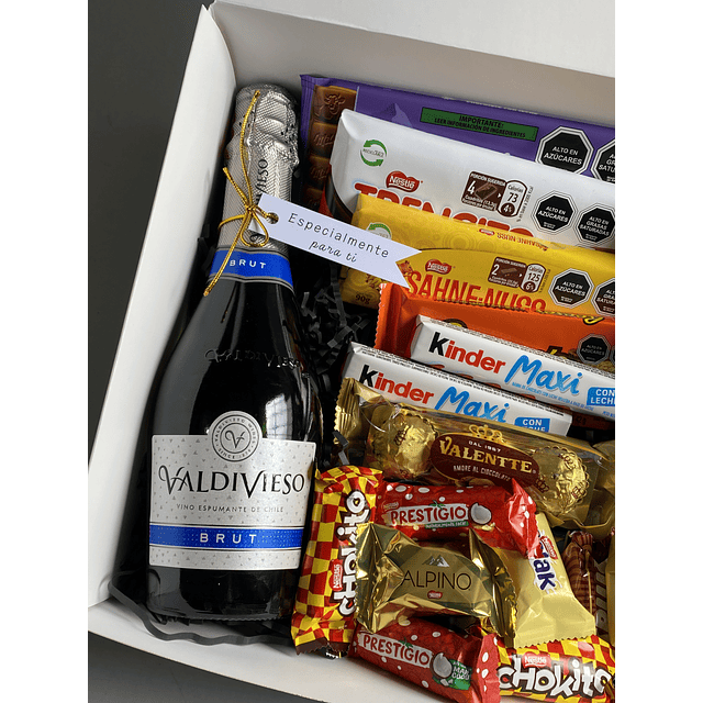 Box Espumante y Chocolates Full 29 unid