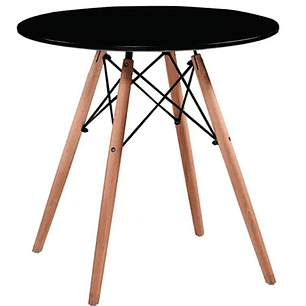 MESA EAMES/ MADERA 80CM