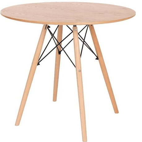 MESA EAMES/ MADERA 80CM 2