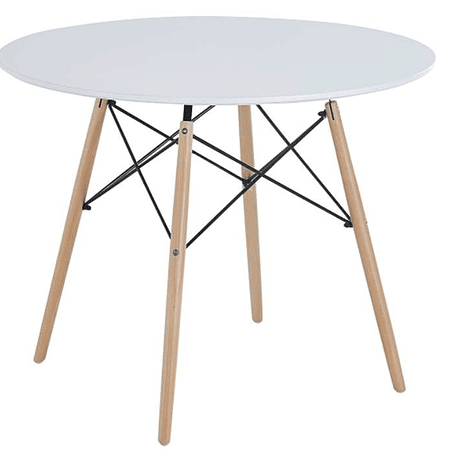 MESA EAMES /MADERA DE 100CM 2