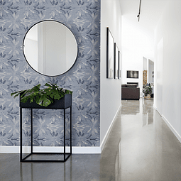 PAPEL MURAL BLUE AND WHITE