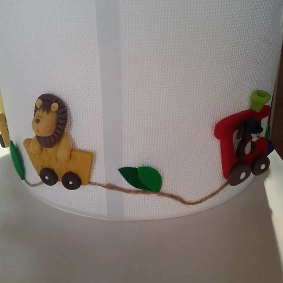 Lampara Colgante Tren de Animales 3
