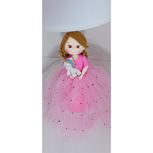 lampara-infantil-princesas-rosa