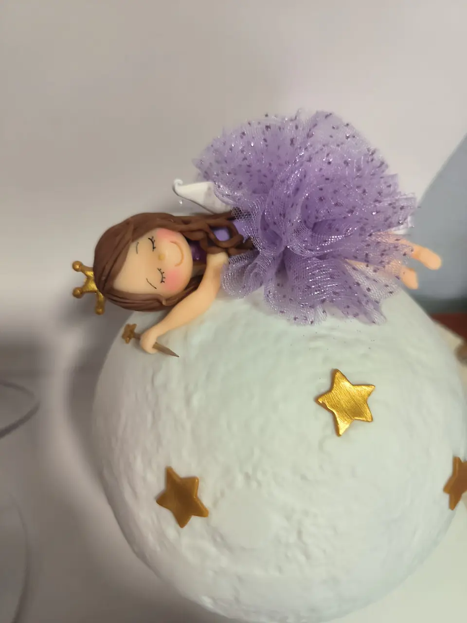 Lampara Luna Hada Lila 3