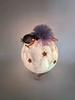 Lampara Luna Hada Lila - Miniatura 4