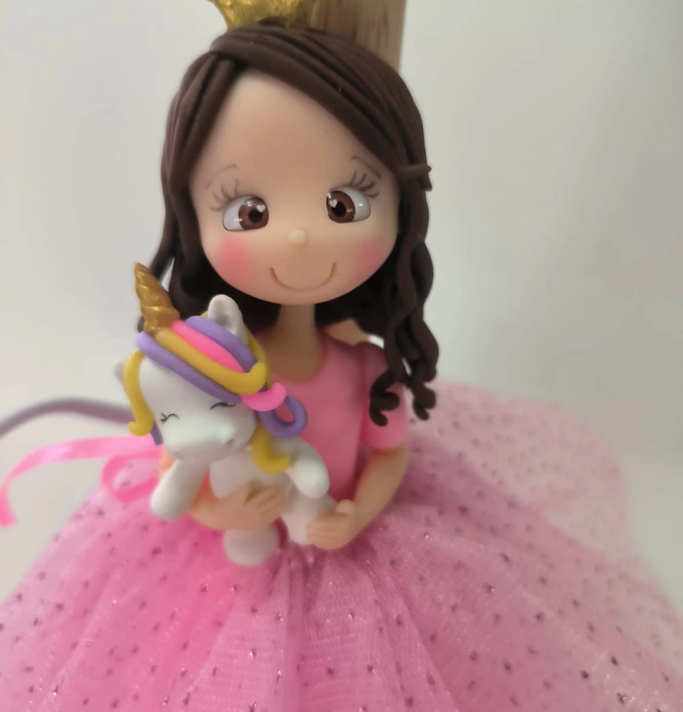 Lampara Princesa Unicornio Rosada 1