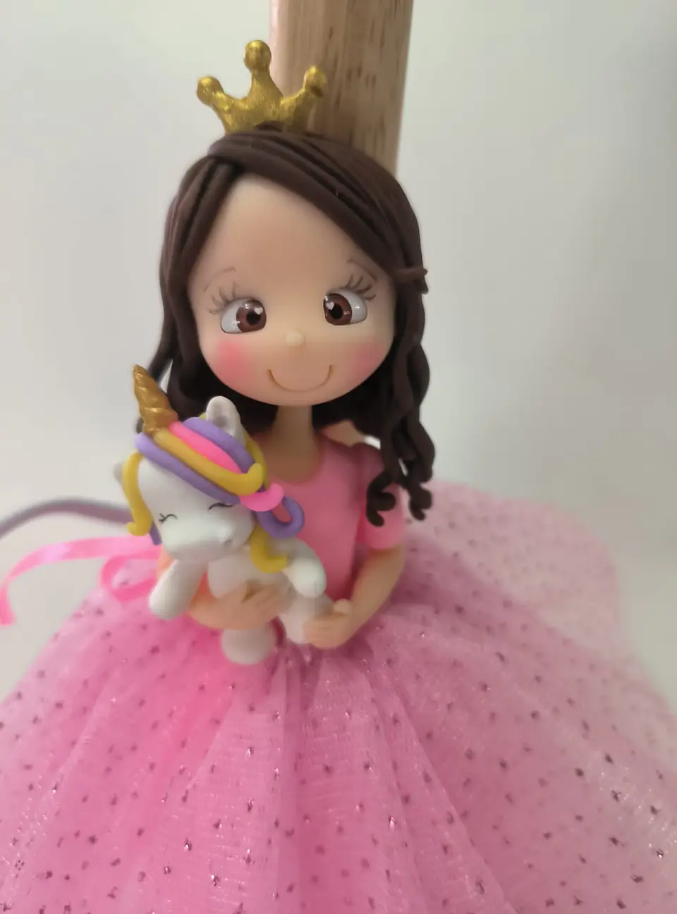 Lampara Princesa Unicornio Rosada 1