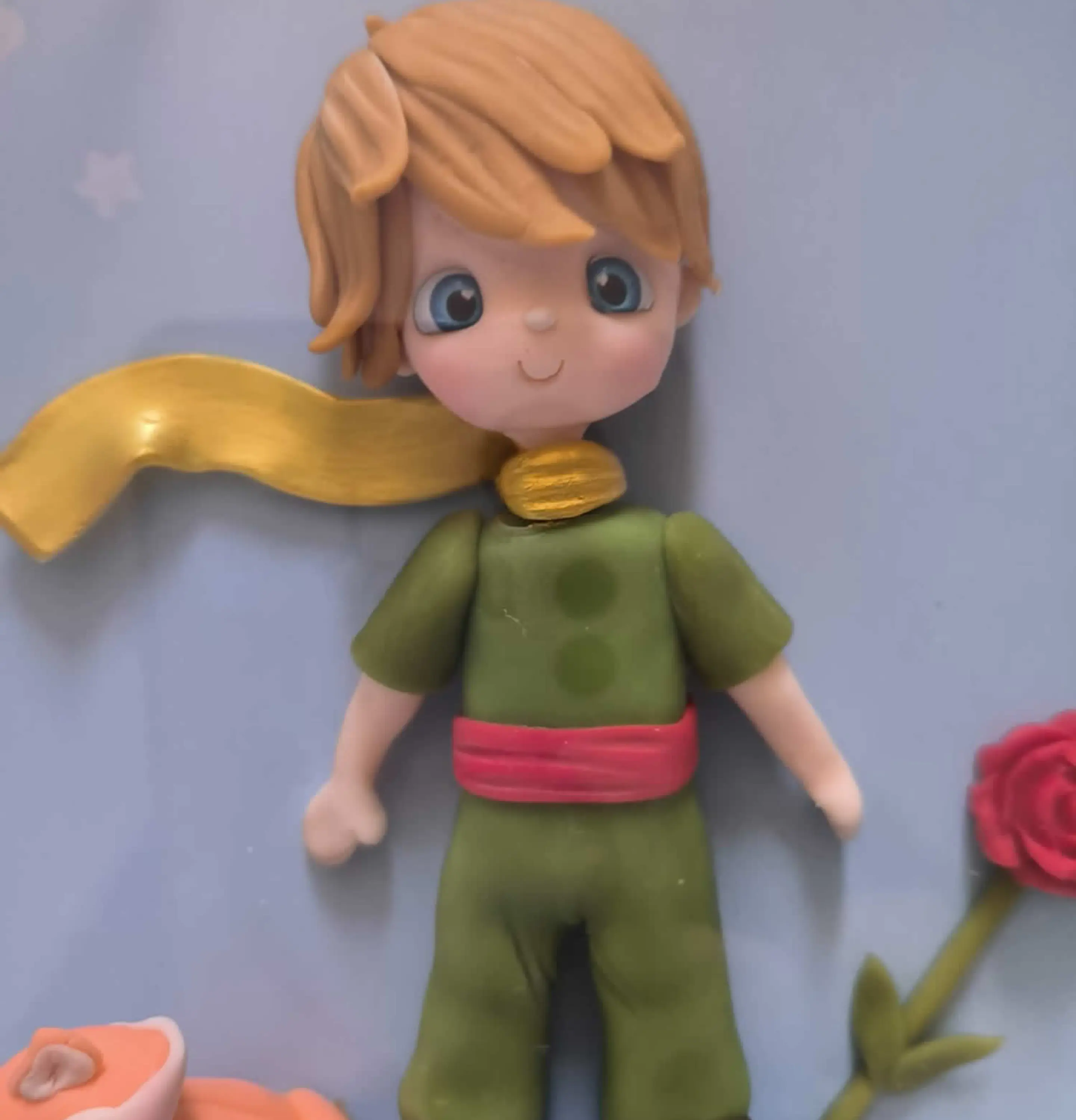 Cuadro Principito Versión Verde 2