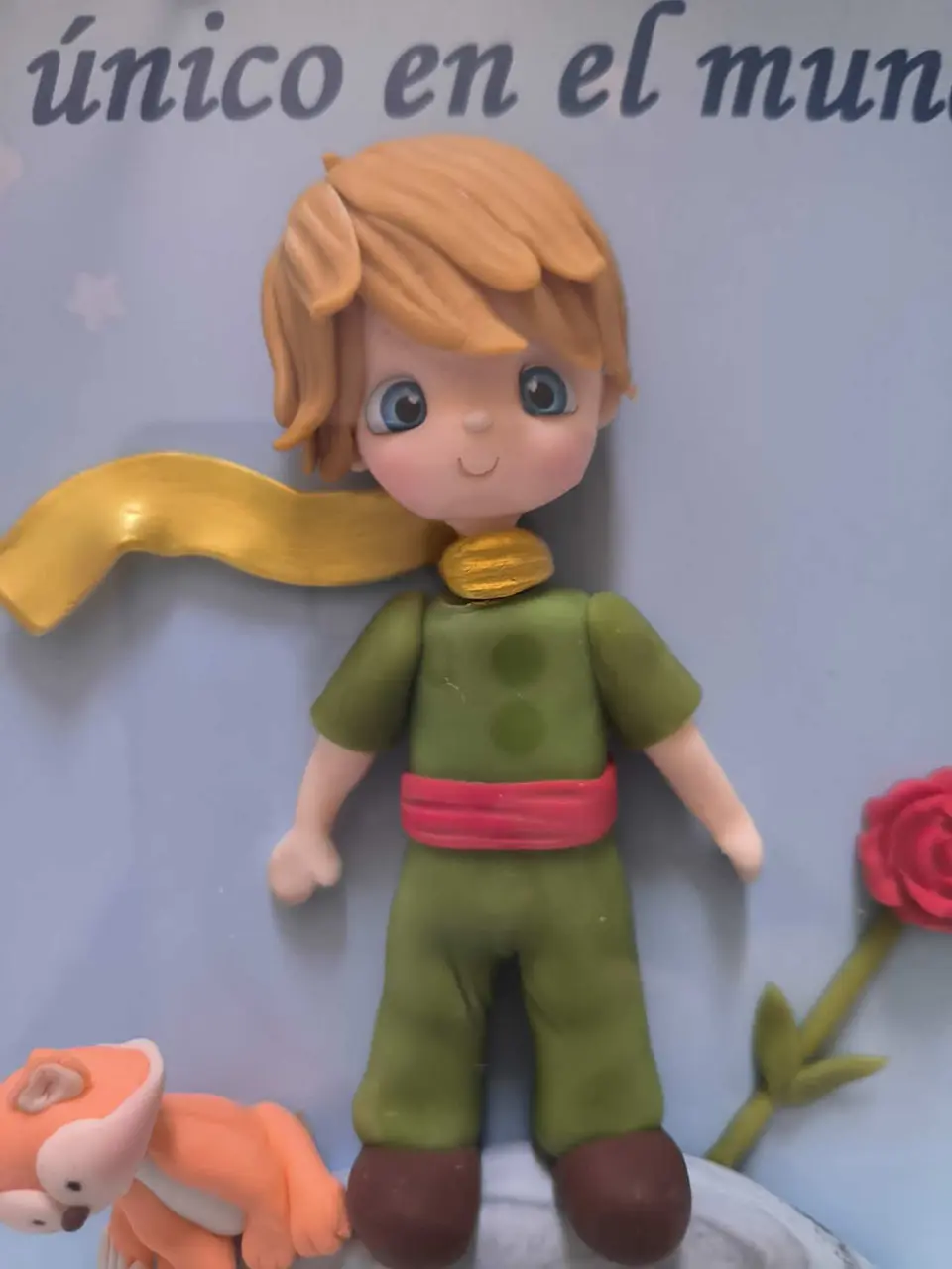 Cuadro Principito Versión Verde 2