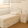 Cama Nido o Tres Cajones Modelo Princesa 1 Plaza