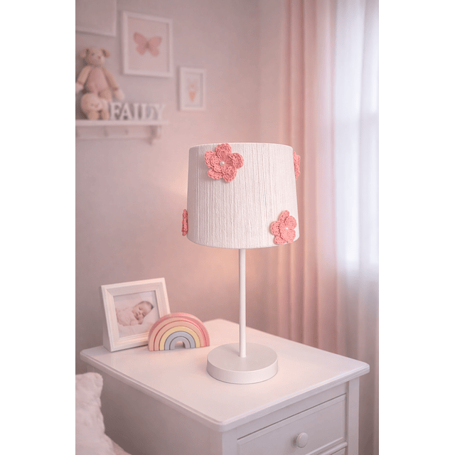 Lampara Velador -Linea Crochet