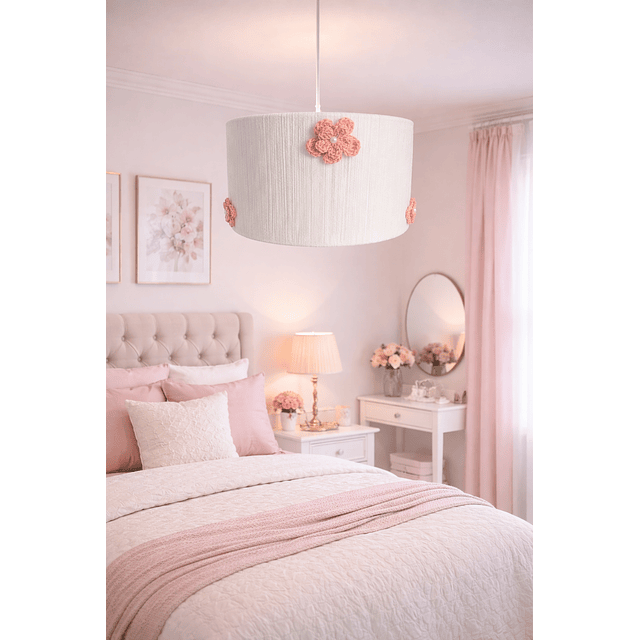 Lampara Colgante - Linea Crochet