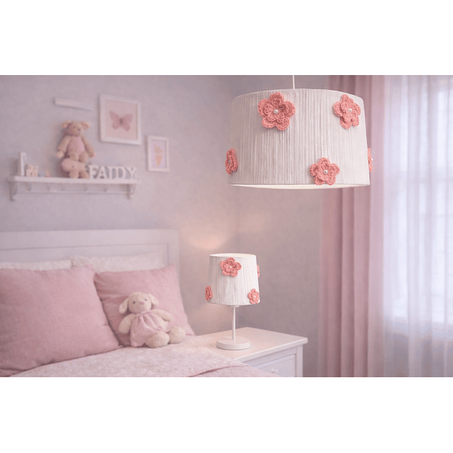 Lampara Colgante - Linea Crochet